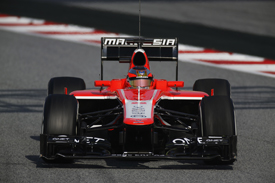 Jules Bianchi, Marussia, Barcelona F1 testing March 2013
