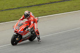 Andrea Dovizioso, Ducati, Sepang MotoGP testing, February 2013