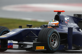 Luciano Bacheta GP2 test Russian Time