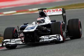 Valtteri Bottas, Williams, Barcelona F1 testing, February 2013