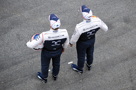 Valtteri Bottas and Pastor Maldonado