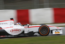 Stefano Coletti, Rapax, Barcelona GP2 testing, March 2013