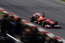 Fernando Alonso, Ferrari, Barcelona F1 testing 2013