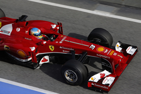 Fernando Alonso, Ferrari, Barcelona F1 testing 2013