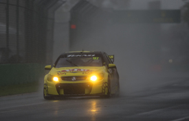 Shane van Gisbergen leads in Melbourne