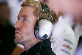 Sam Bird Mercedes F1 2012