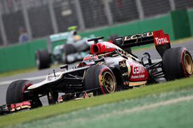Kimi Raikkonen Lotus F1 2013 Australia