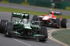 Max Chilton F1 2013 Australia