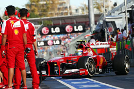 Felipe Massa Ferrari F1 2013 Australia