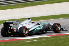 Lewis Hamilton, Mercedes, Sepang 2013