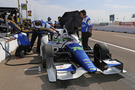 Simona de Silvestro, KV, St Petersburg IndyCar, 2013
