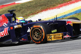 Jean-Eric Vergne Toro Rosso F1 2013