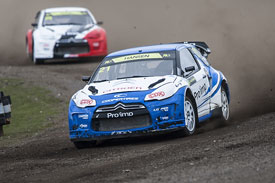 Timmy Hansen rallycross Lydden