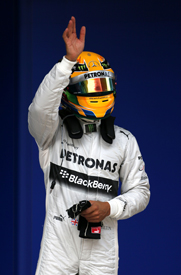 Lewis Hamilton takes Chinese GP pole, Shanghai 2013