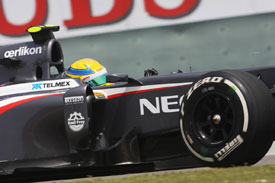 Esteban Gutierrez F1 2013 Sauber China