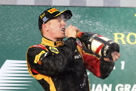 Kimi Raikkonen Lotus F1 2013