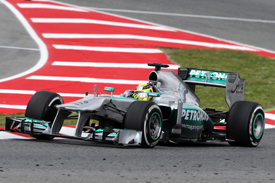 Nico Rosberg, Mercedes, Spanish GP 2013, Barcelona