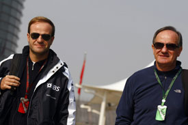 Rubens Barrichello and father