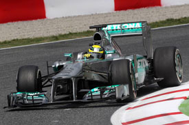 Nico Rosberg Mercedes F1 2013