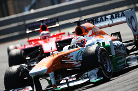 Paul di Resta, Force India, Hungarian GP 2013