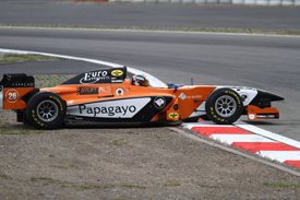 Meindert van Buuren spins out, Nurburgring Auto GP 2013