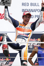 Marquez is running away with the championship lead