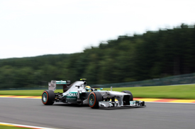 Lewis Hamilton, Mercedes, Belgian GP 2013, Spa