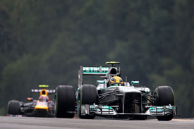 Lewis Hamilton F1 Mercedes 2013