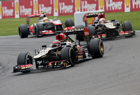 Kimi Raikkonen, Lotus, Belgian GP 2013, Spa