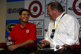 Kyle Larson and Chip Ganassi