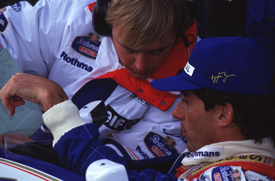 David Brown and Ayrton Senna