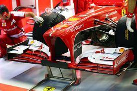 Ferrari front wing