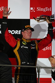 Kimi Raikkonen Singapore Grand Prix