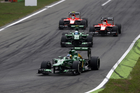 Caterham and Marussia, Italian GP 2013, Monza