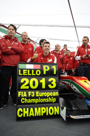 Raffaele Marciello wins the 2013 European F3 title