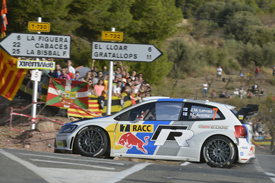 Jari-Matti Latvala Rally Spain 2013 VOlkswagen