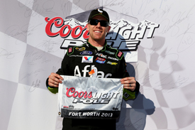 Carl Edwards takes Texas NASCAR Sprint Cup pole 2013