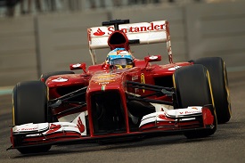 Alonso Ferrari Abu Dhabi