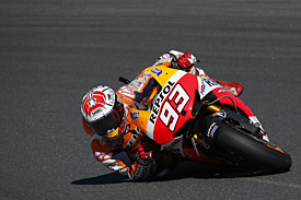 Marquez is favourite thanks to his points gap