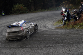 Elfyn Evans, Rally GB 2013