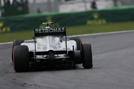Lewis Hamilton accident damage, Brazilian GP 2013, Interlagos