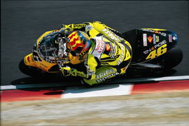 Rossi was a sensation from his first season at the top level in 2001
