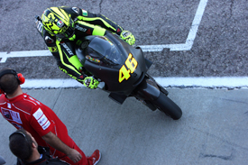 Rossi had a bad feeling from his very first test on the Ducati