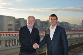 Richard Cregan and Oleg Zabara