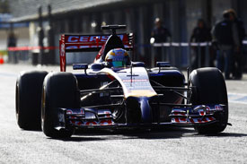 Jean-Eric Vergne F1 Toro Rosso 2014