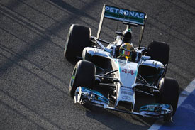 Lewis Hamilton F1 Mercedes 2014