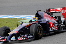 Jean-Eric Vergne F1 Toro Rosso 2014