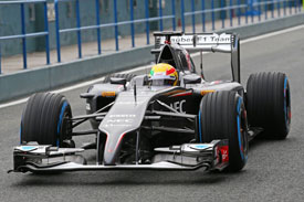 Esteban Gutierrez F1 Sauber 2014