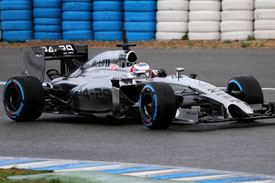 Jenson Button F1 McLaren 2014
