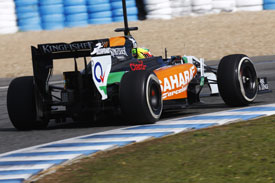 Sergio Perez F1 Force India 2014